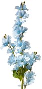 Dekorácia umelá kvetina s modrými kvetmi - 16*12*100 cm