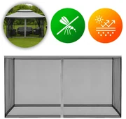 Moskytiéra do záhradného pavilónu 3x4 m s oknami a zipsami, MultiGarden