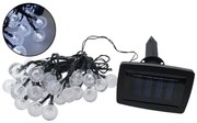 LED Solárna vonkajšia reťaz 30xLED/1,2V 300 mAh 6,5 m IP44