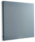 Akustický panel POLY, štvorec, 1180x1180x56 mm, nástenný, svetlomodrá