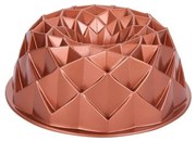 Forma na bábovku KITCHISIMO 24 cm diamant/medená