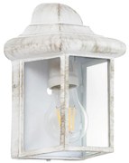 Rabalux 8753 - Vonkajšie nástenné svietidlo NORVICH 1xE27/60W/230V IP43 biela