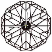 Sentop - MDF Nástenné hodiny do obyvačky HDKF017 i čierne I SENTOP HDFK0017 PR0346 MDF