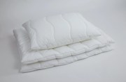 Zimný detský set – paplón 100x135 cm + vankúš 40x60 cm, bavlna 500 g/m², výplň polyester, antialergický, slovenský výrobok