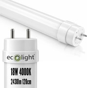 BERGE LED trubica - T8 - 18W - 120cm - high lumen - 2340lm - neutrálna biela