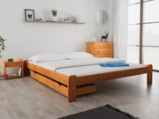 Posteľ Ada 180 x 200 cm, jelša Rošt: S latkovým roštom, Matrac: Matrac Somnia 18 cm