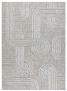 Koberec SANTO SIZAL 1001 Geometrický, sivý