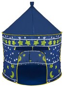 Aga4Kids Detský hrací stan DS1203 Modrý