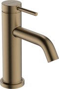 Hansgrohe Tecturis S, páková umývadlová batéria 80 CoolStart EcoSmart+ s odtokovou súpravou, kartáčovaný bronz, HAN-73302140