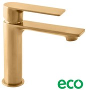 RAV SLEZÁK Nil umývadlová batéria bez výpuste kartáčovaná zlatá NL126.0ZK