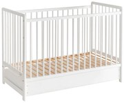 Postieľka Cypi II Plus Zásuvka biela