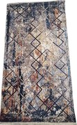 Moderný viacfarebný koberec Banco 1038-MULTI | béžová, hnedá Rozmer: 60x110 cm
