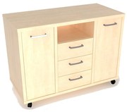 Kontajner Visio 105 x 50 cm, javor