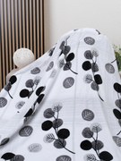 Deka mikroplyš 150 × 200 cm – Hasana sivé