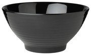 Miska čierna 20 cm - Elements Melamin (Flow) - 593171