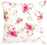 Bellatex Obliečka na vankúšik Ružička ružová, 40 x 40 cm