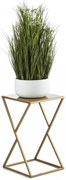 Stojan na kvety LOFT 23,5 cm zlatý