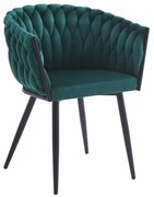 Kreslo ORION - zamatovo zelené