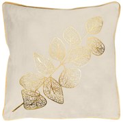 DEKORAČNÁ OBLIEČKA NA VANKÚŠ POPLA 45X45 CM VZOROVANÁ