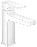 Hansgrohe Metropol, umývadlová batéria 110 s výpustom Push-Open, biela matná, HAN-32507700