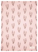 Ružová bavlnená utierka Green Gate Dina Pale, 50 x 70 cm