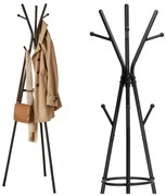 Předsíňový věšák ERIS černý