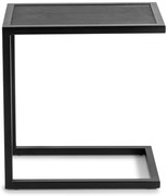 Odkladací stolík s doskou z dubového dreva 50x30 cm Daniël – Spinder Design