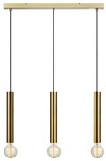 Markslöjd 108261 - Luster na lanku SENCILLO 3xE27/40W/230V zlatá