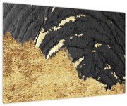 Obraz - Zlatá štruktúra N⁰1 (90x60 cm)