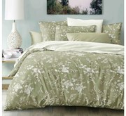 Bavlnené obliečky ROSENTYNE zelené Rozmer obliečky: 70 x 90 cm | 140 x 200 cm