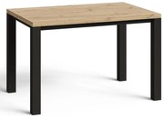 Stôl Oskar D120 artisan/čierna