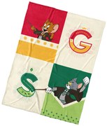 Carbotex Detská deka Tom a Jerry na Rokforte, 130 x 170 cm