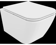 Mexen Madox WC misa Rimless s pomaly padajúcim sedátkom, duroplast, biela - 30154000