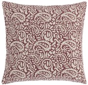 Bellatex Obliečka na vankúšik Paula Kašmír bordó, 45 x 45 cm