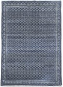 Ručne viazaný kusový koberec Diamond DC-OC Denim blue / silver, 180x275, modrá, chodba / predsieň, Diamond Carpets India