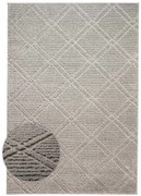 Koberec Arc 3D Romby sivý