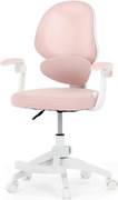 Detská otočná stolička ružová KA-W8008 PINK