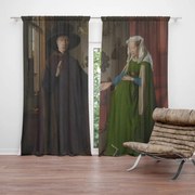 Sablio Záves Svadba manželov - Jan van Eyck: 2ks 140x250cm