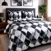 BAVLNENÉ OBLIEČKY COTTONLOVE 160X200 CM, 2KS 70X80 CM VZOROVANÉ