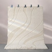 Koberec Relief cream 160x230 cm