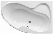 Ravak Rosa II asymetrická vaňa 170x105 cm akrylát pravá c421000000 RO1700NEWP