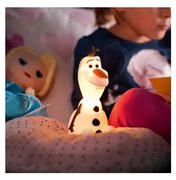 Philips 71768/08/16 -LED Otroška svetilka DISNEY FROZEN OLAF LED/0,3W/2xAAA snežak