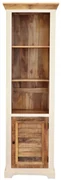 Knižnica Agni 60x190x45 indický masív mango