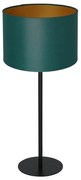 Stolná lampa ARDEN 1xE27/60W/230V pr. 25 cm zelená/zlatá