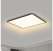 Brilagi - LED Stmievateľné svietidlo SLIMFRAME LED/36W/230V 45x45 cm čierna + DO BG1541