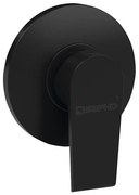 Sapho - Sprchová batéria pre podomietkovú inštaláciu KAI matná čierna