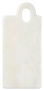 Broste Mramorová doska na krájanie OLINA 31x14cm biela