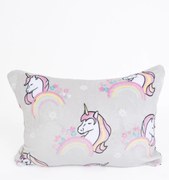 Obliečka na vankúš mikroplyš Exclusive 50 × 70 cm - Jednorožec