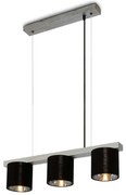 Briloner - Luster na lanku LURI 3xE14/25W/230V kaučukovník