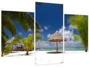 Obraz - Pláž s bielym pieskom (90x60 cm)